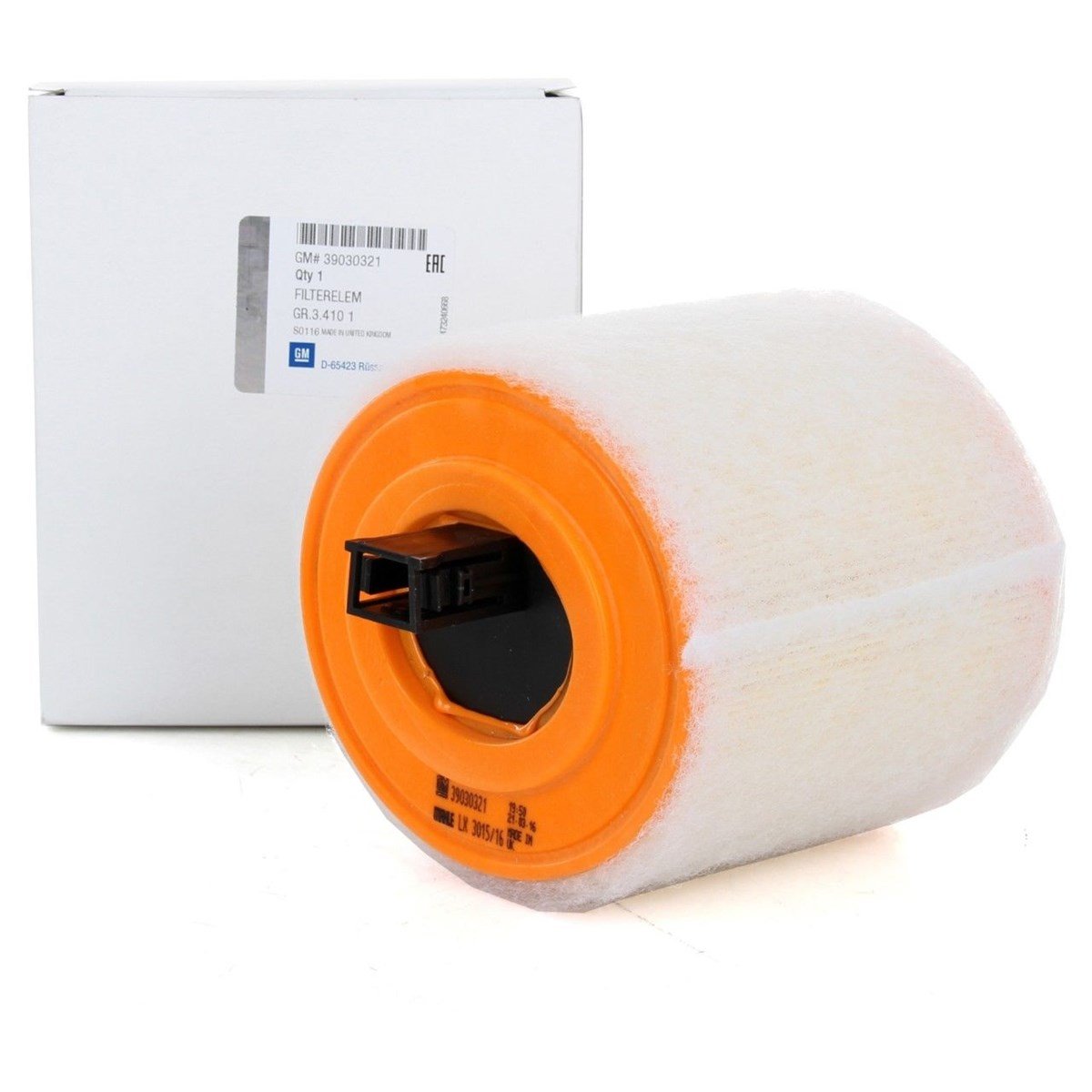 Opel Astra K 1.0 -1.4 Benzinli B10XFL-B14XE Hava Filtresi Orjinal Gm Marka