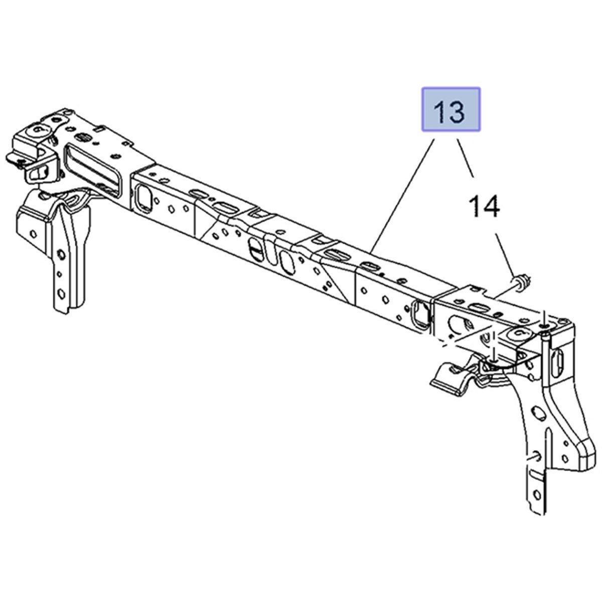 Opel Astra K Ön Panel Orta Gm Marka