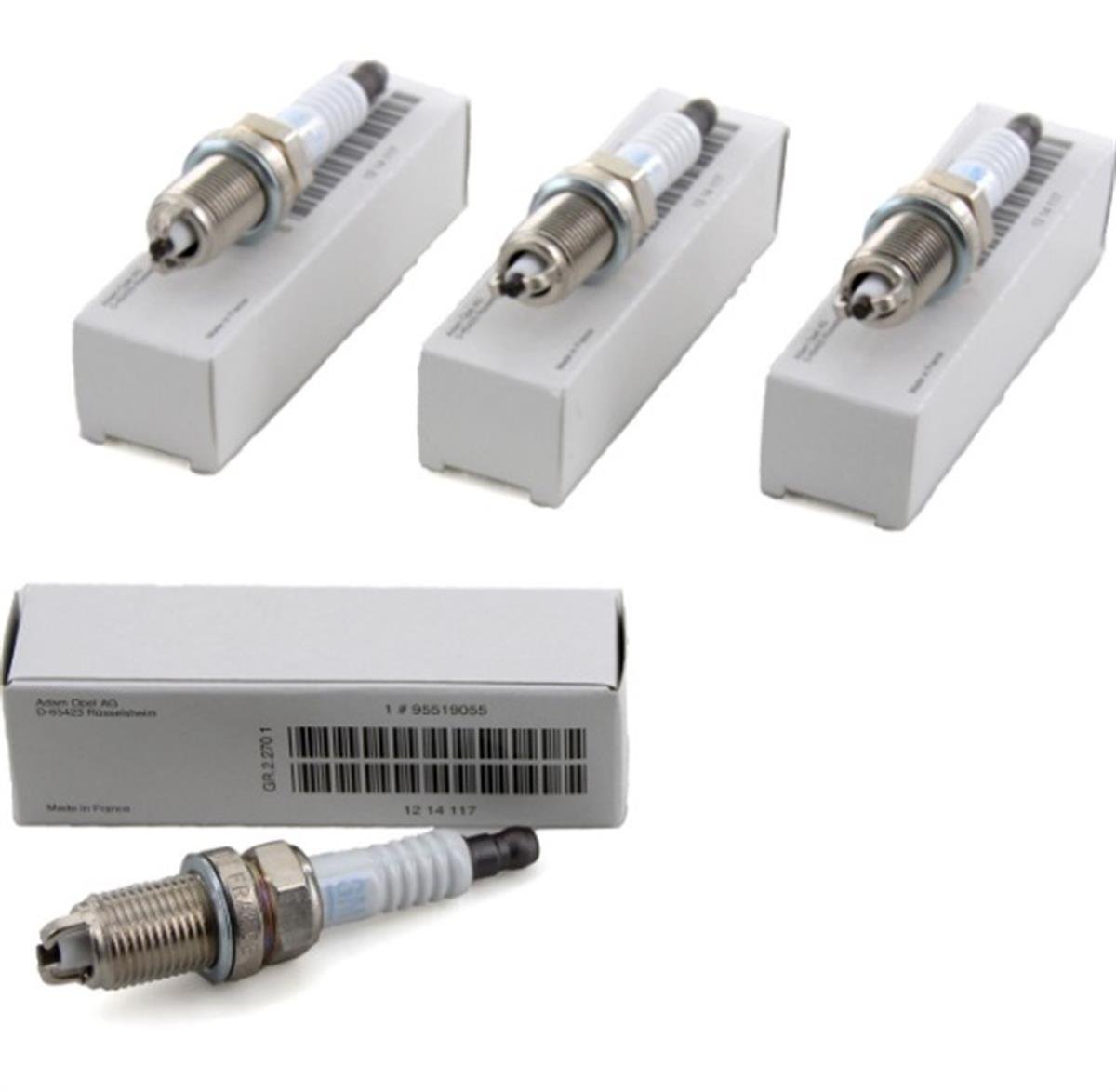 Opel Corsa B Buji Takımı Çift Tırnak Orjinal Marka 1214117