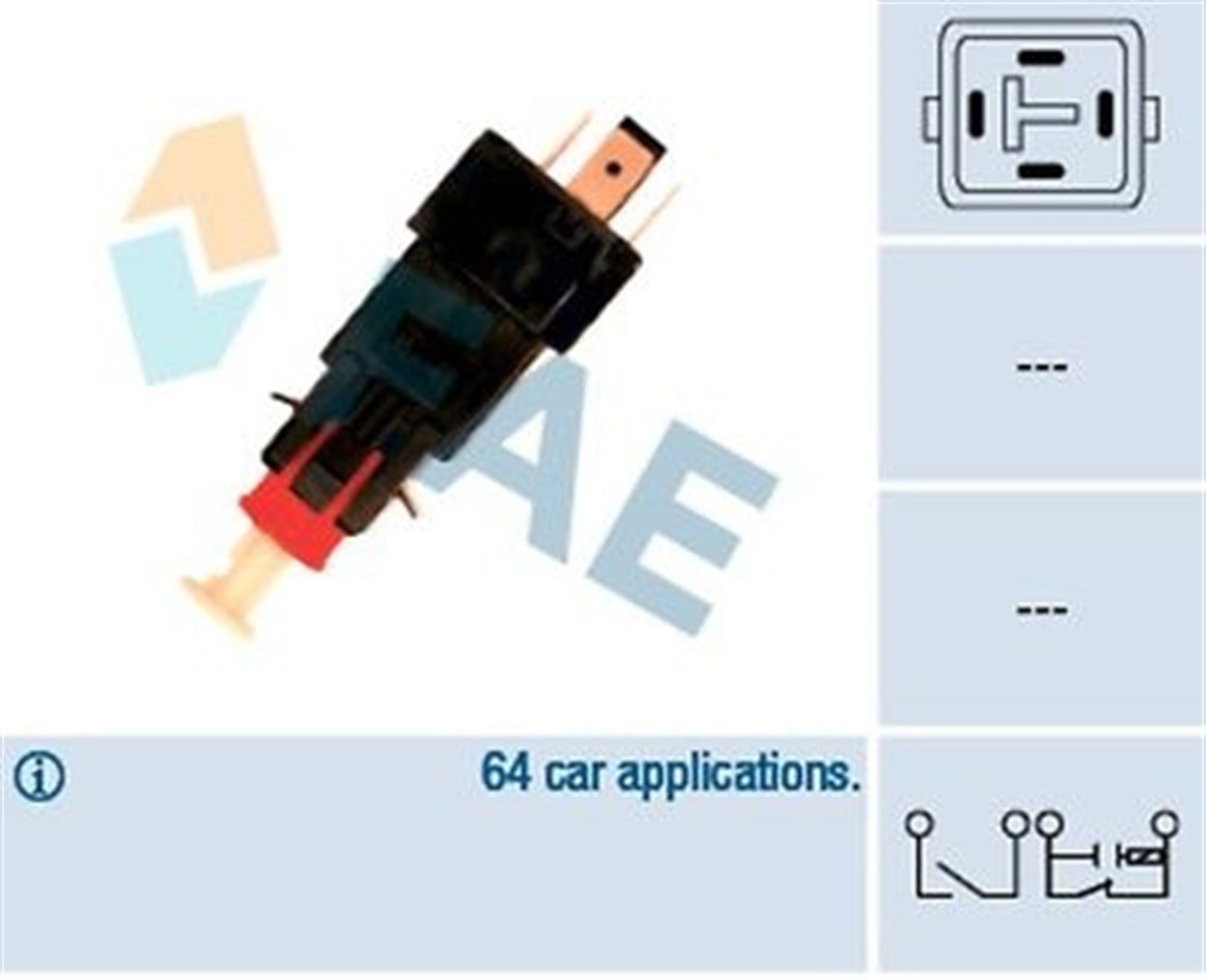 Opel Corsa C Fren Pedal Müşürü