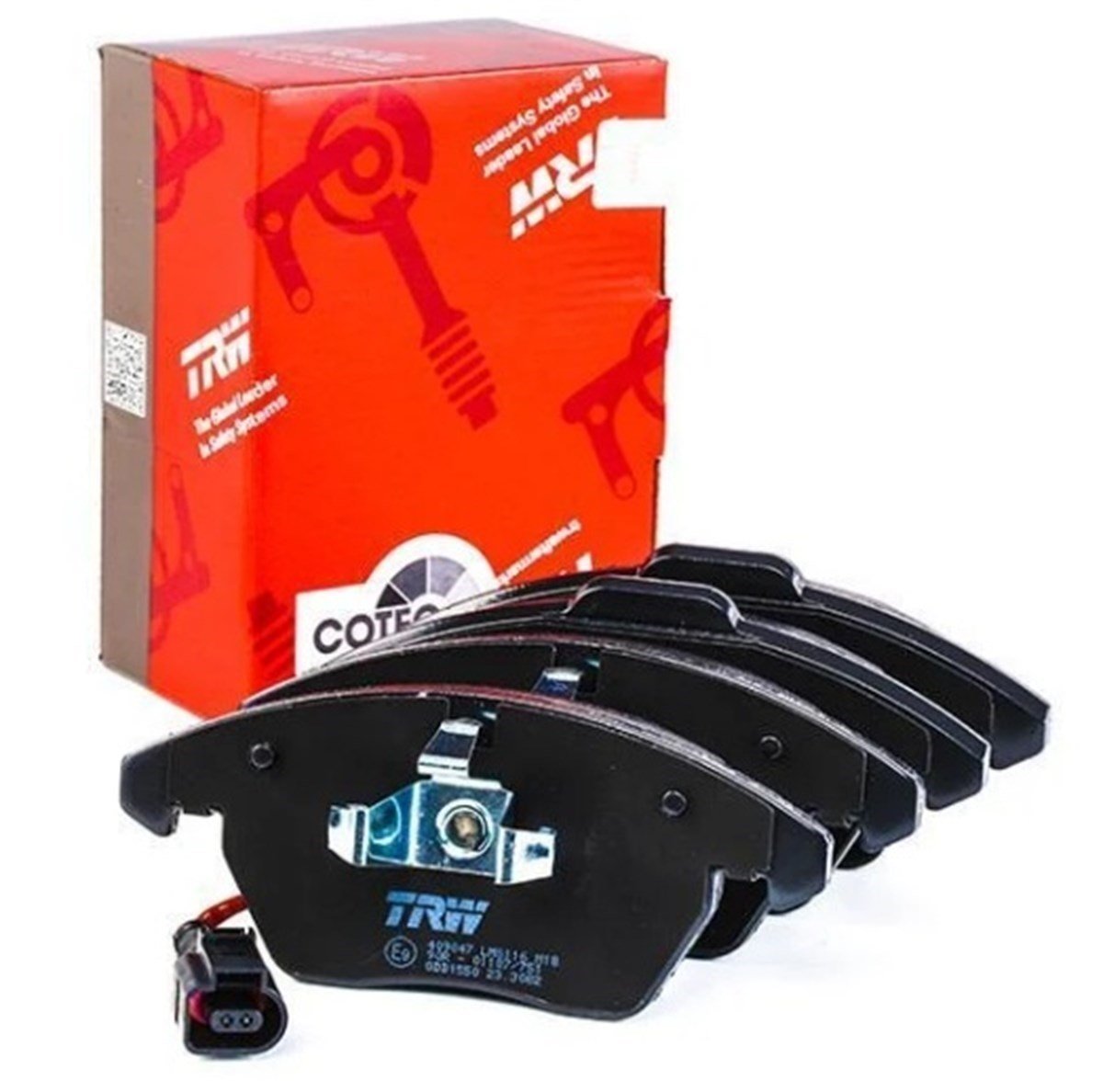 Volkswagen Passat 2006 - 2014 Model Arası Ön Fren Balatası Trw Marka 3C0698151B