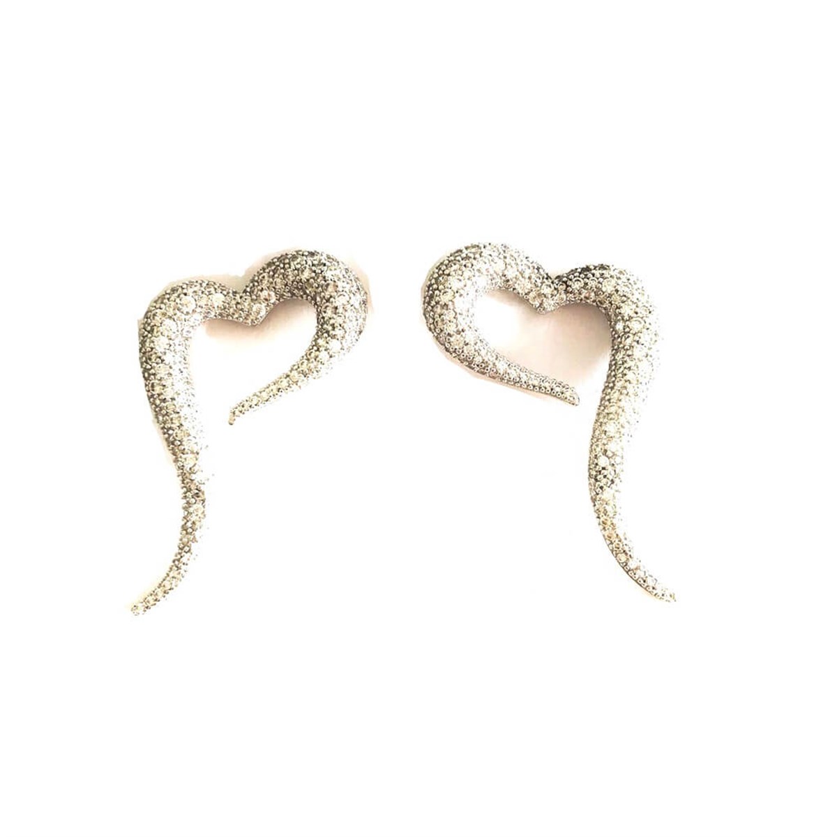 Kalp Şekilli İthal Küpe