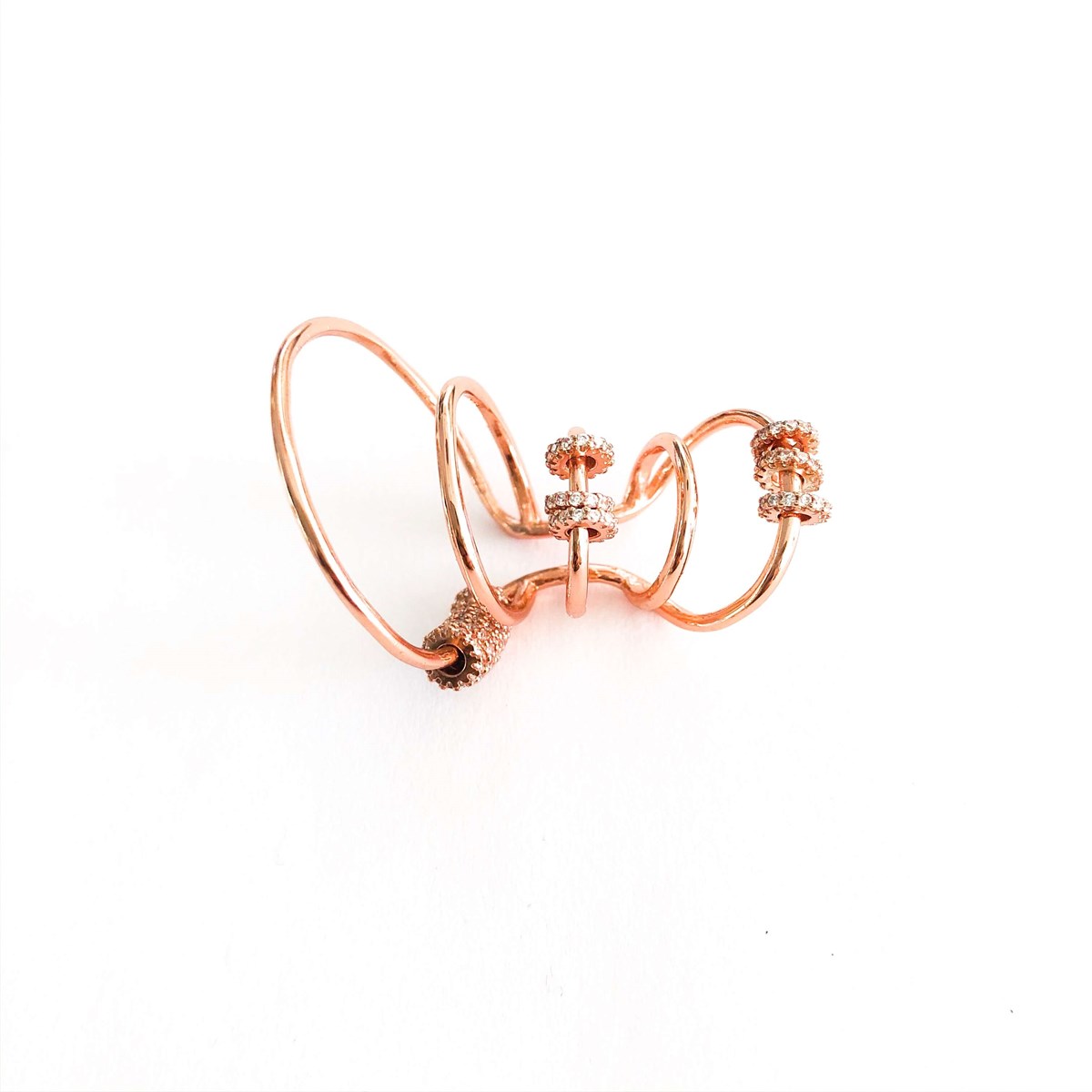 Ear Cuff 5'li İthal 