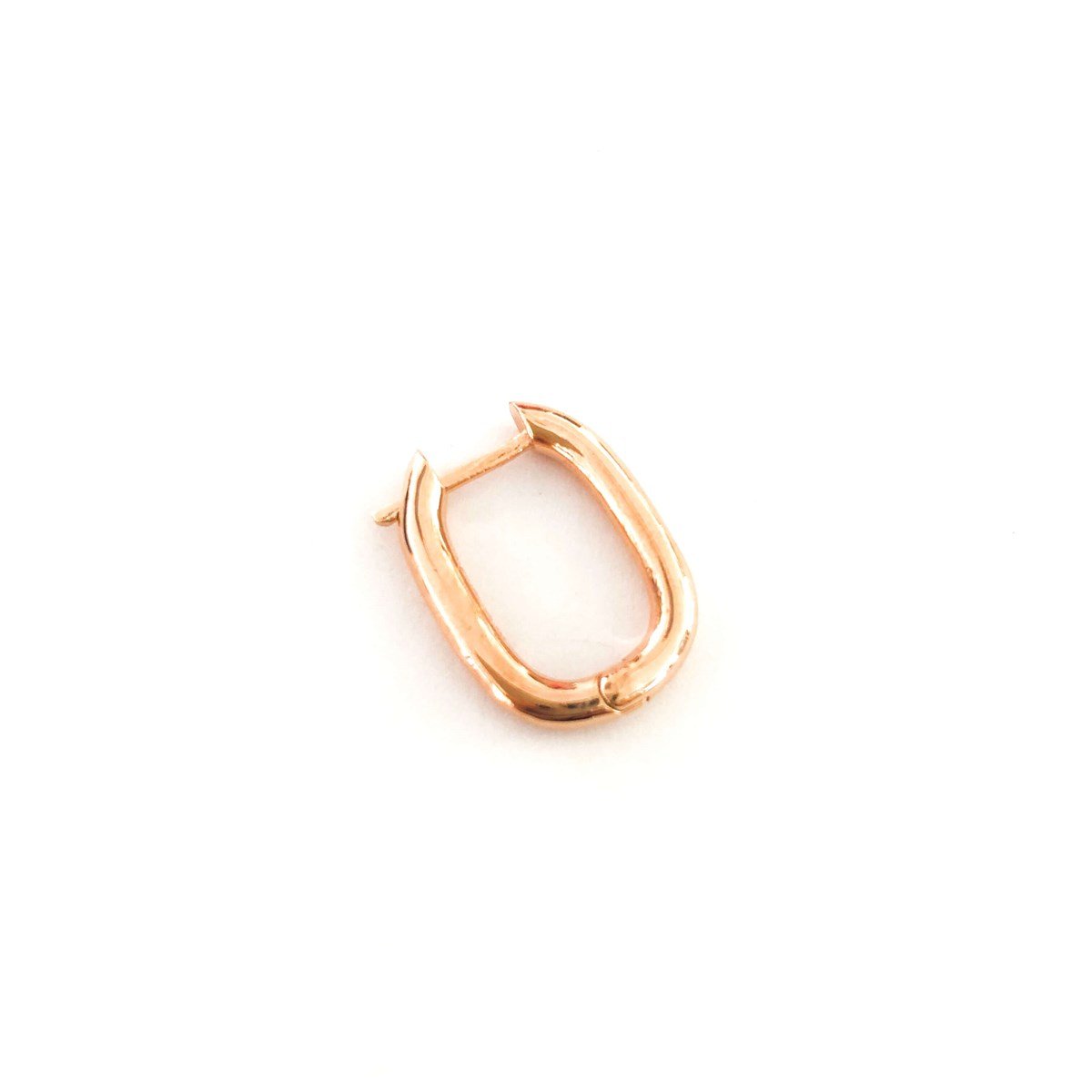 Oval Halka Küpe