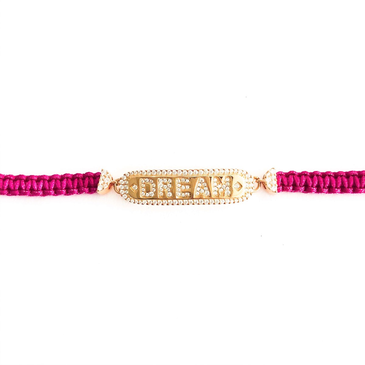 Pembe Dream İp İthal Bileklik
