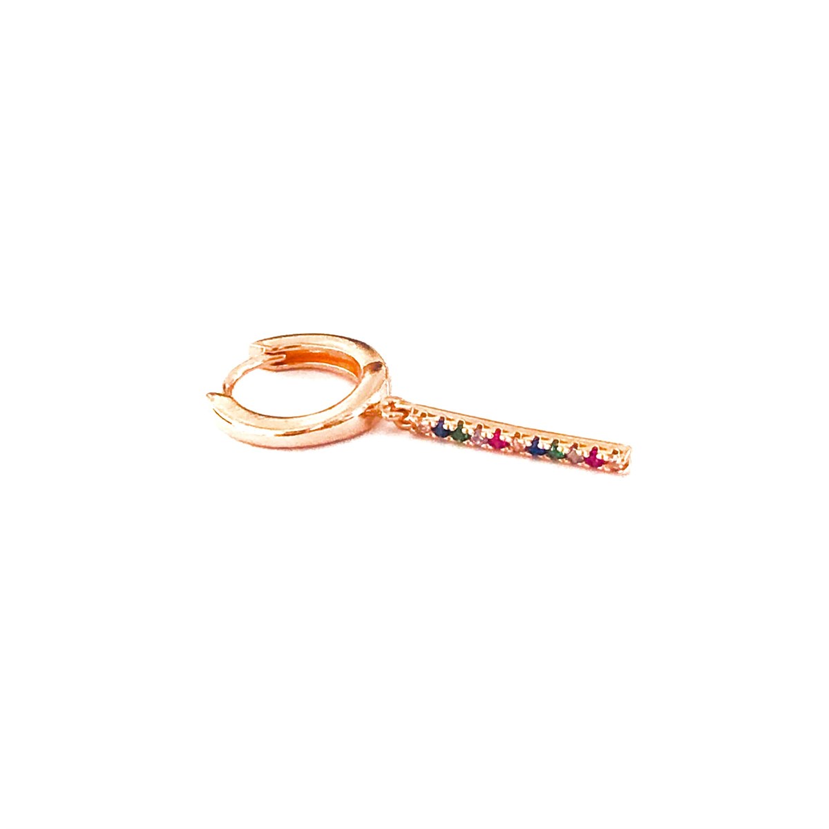 Sallantılı Multicolor Küpe 