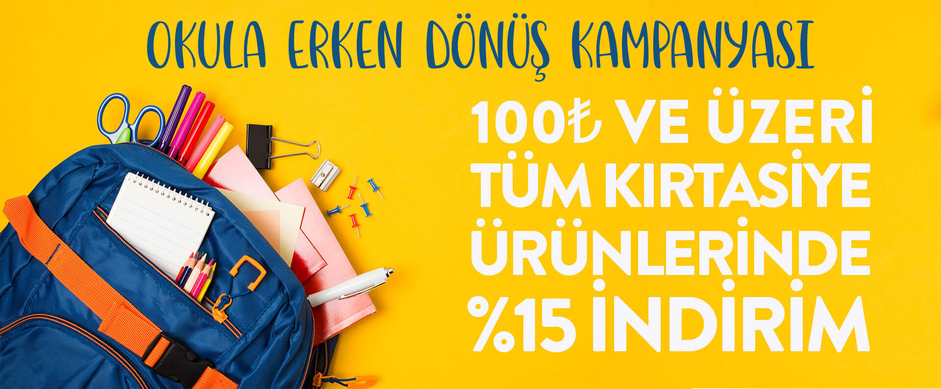 okulu dönüş kampanya