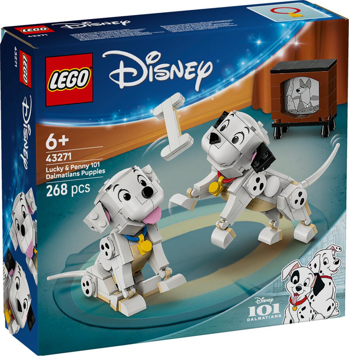 43271 LEGO Disney Lucky ve Penny 101 Dalmaçyalı Köpek Yavruları