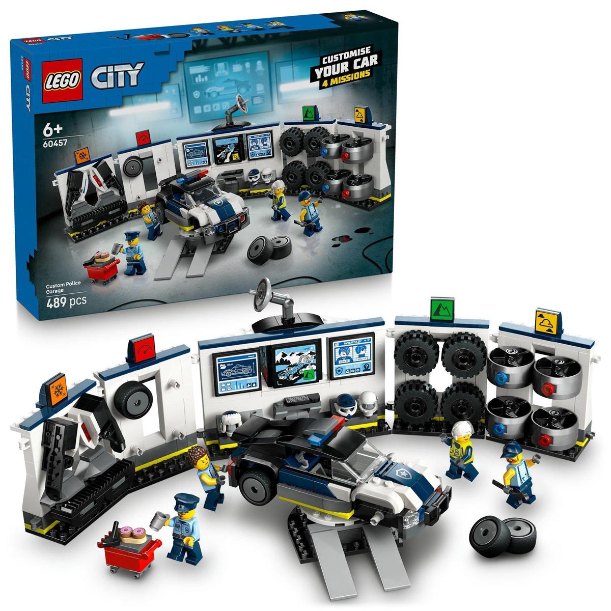 60457 LEGO City Özel Polis Arabası Garajı