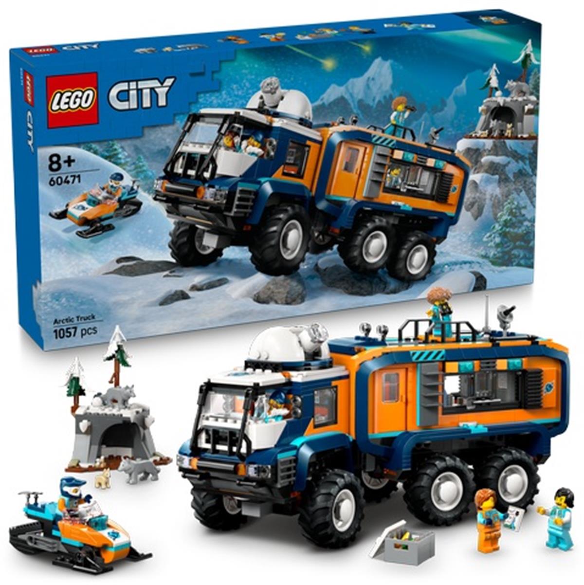 60471 LEGO City Kutup Kaşifi Laboratuvar Kamyonu
