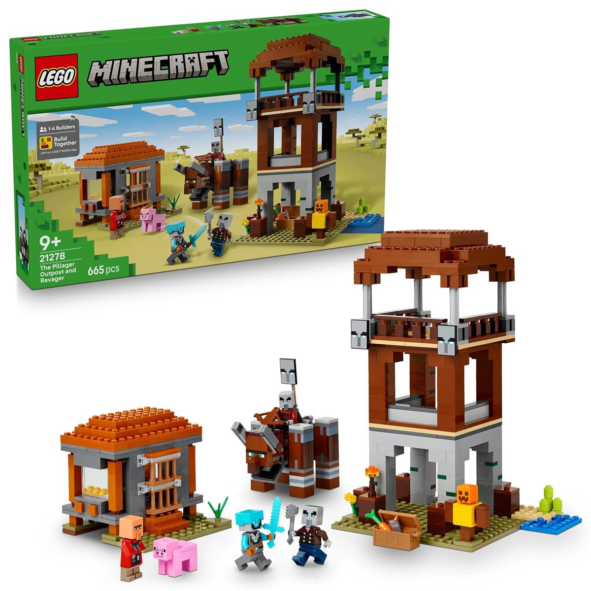 21278 LEGO Minecraft Yağmacı Karakolu ve Çapulcu