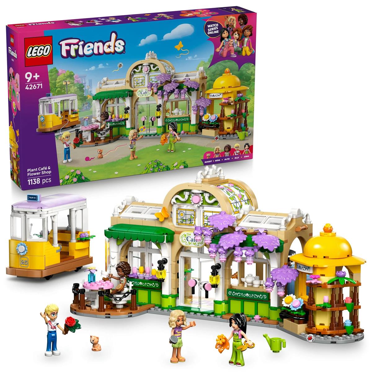 42671 LEGO Friends Bitki Kafe ve Çiçekçi Dükkanı