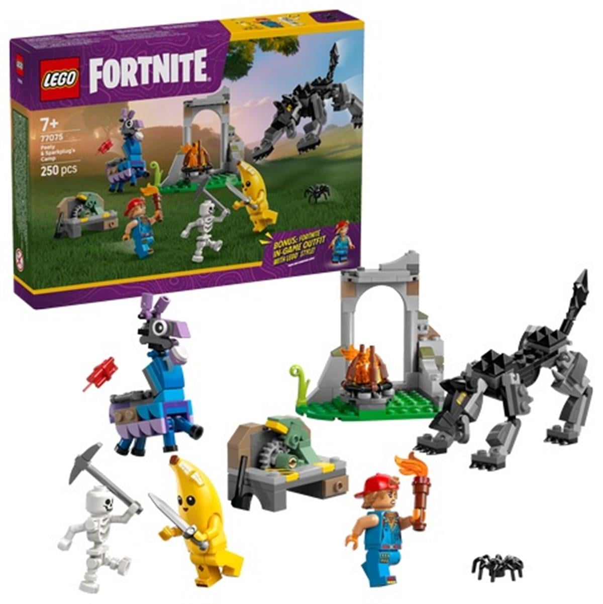 77075 LEGO Fortnite Muzaffer ve Tamirci Çırağı nın Kampı