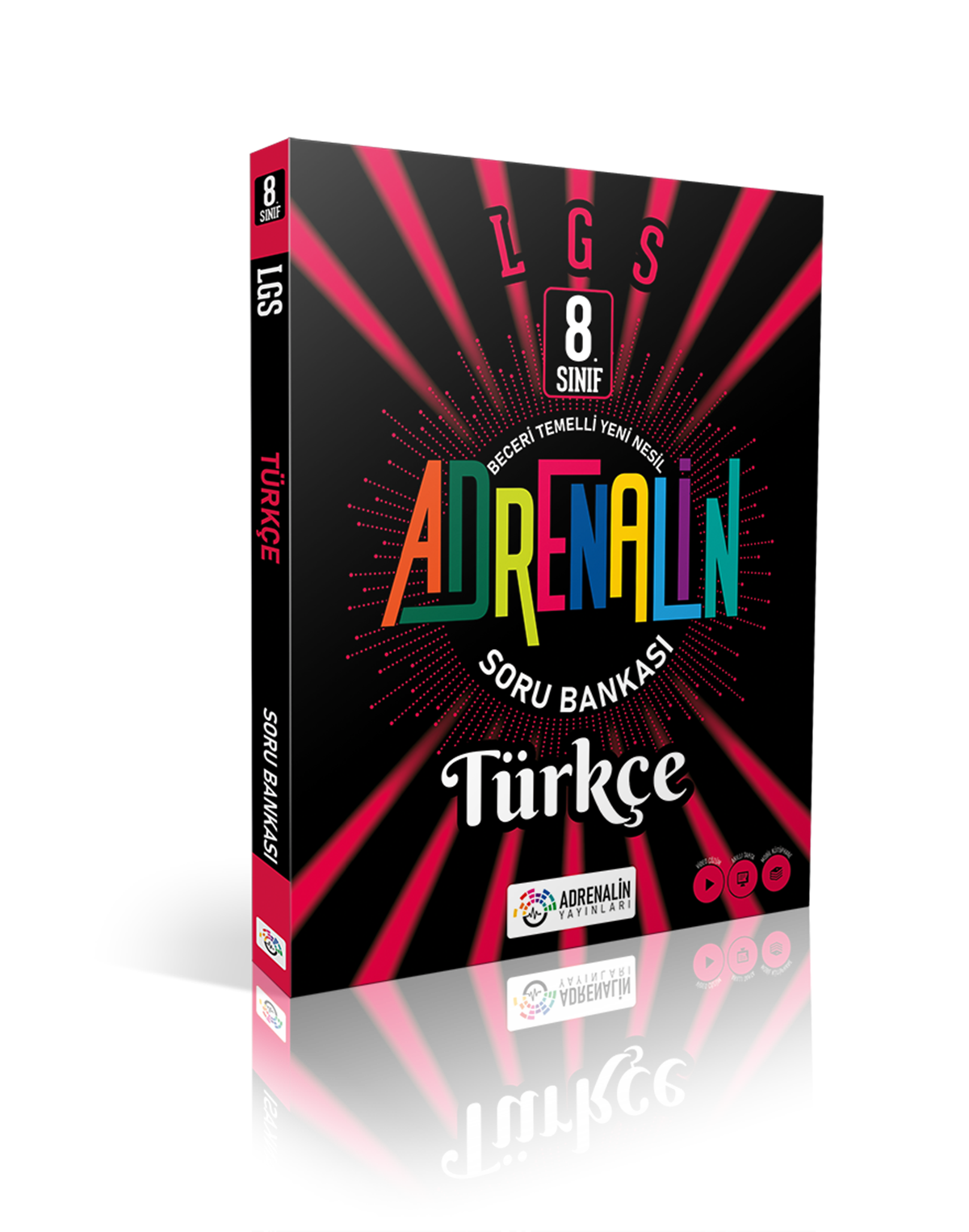 Adrenalin Yayınları 8. Sınıf LGS Türkçe Soru Bankası