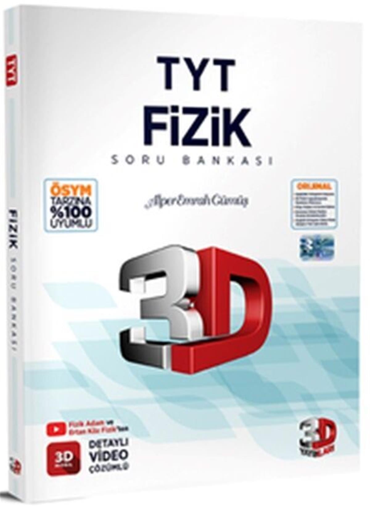 3D Yayınları TYT Fizik Soru Bankası