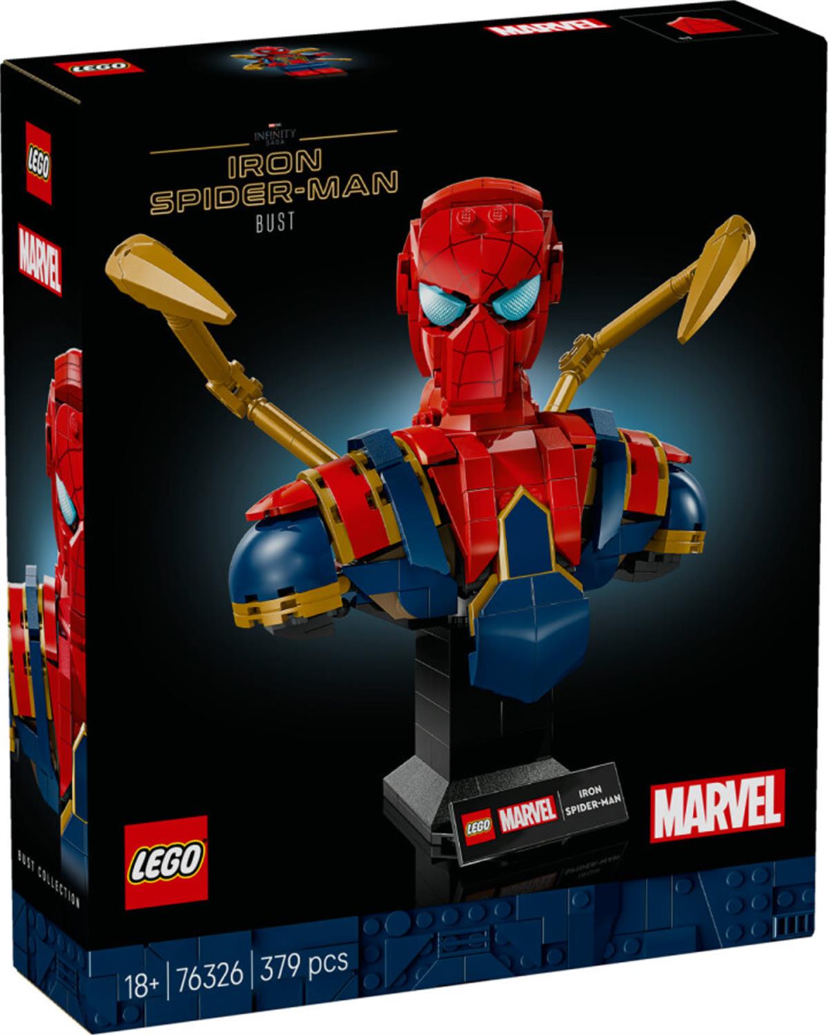 76326 LEGO Marvel Iron Örümcek Adam Büstü