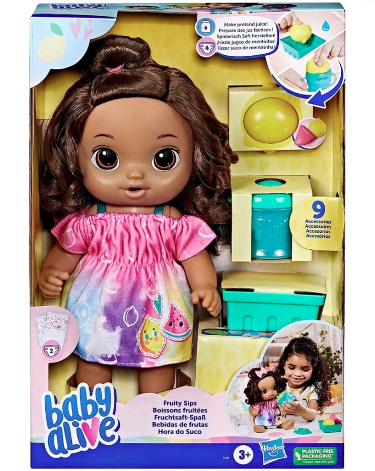 Baby Alive Meyve Sıkacaklı Bebek Seti F7357