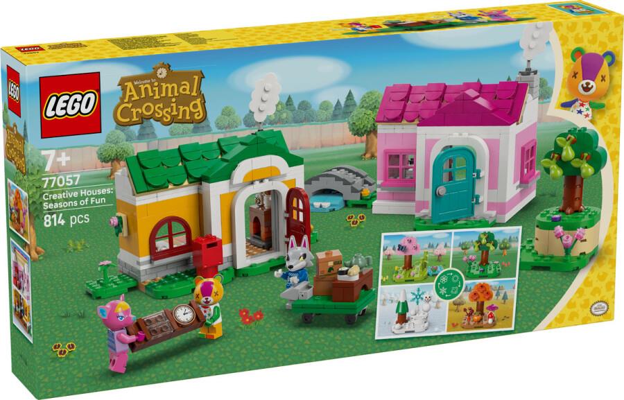 77057 LEGO Animal Crossing Yaratıcı Evler: Eğlenceli Mevsimler