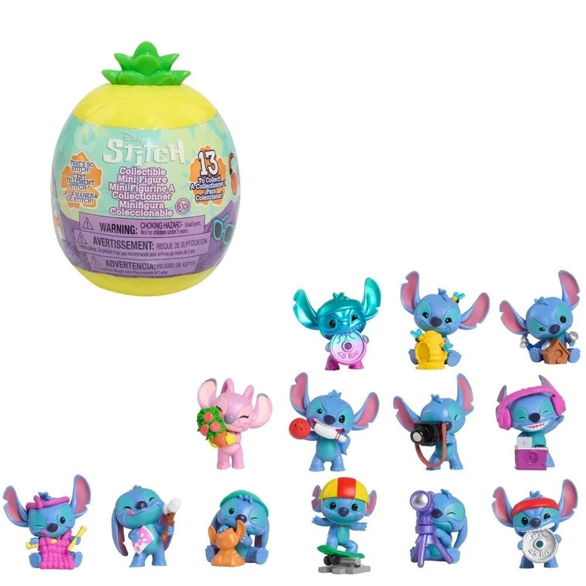 Stitch Mini Kapsül Figürler Sürpriz Paket 46334