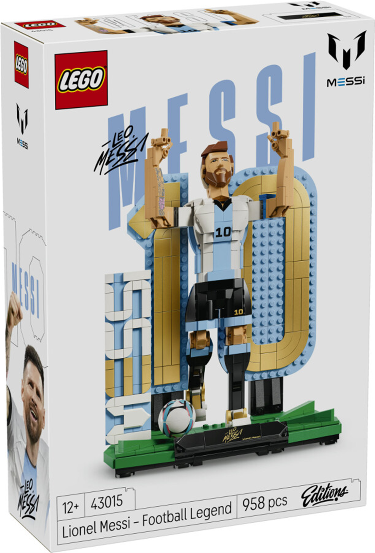 43015 LEGO Editions Lionel Messi – Futbol Efsanesi