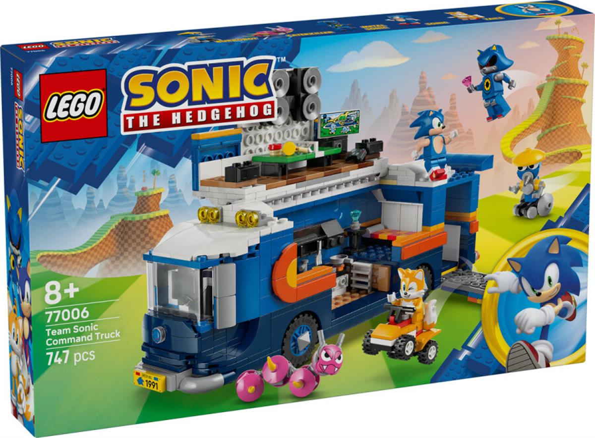 77006 LEGO Sonic the Hedgehog Sonic Takımı Komuta Kamyonu