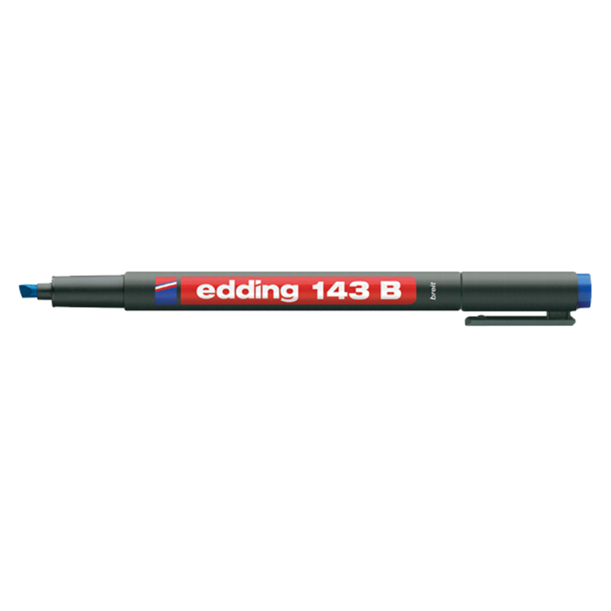 Edding Asetat Kalem 143 B Kesik Uç Mavi