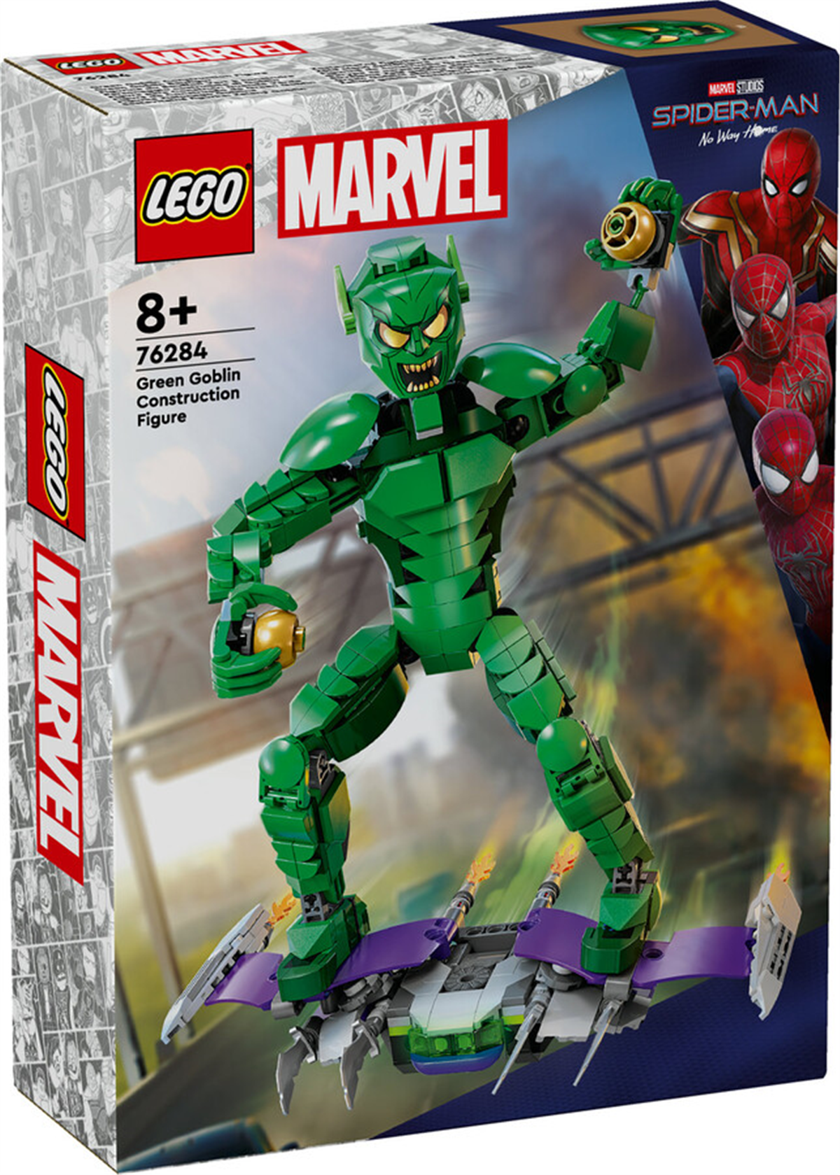 76284 LEGO Marvel Green Goblin Yapım Figürü