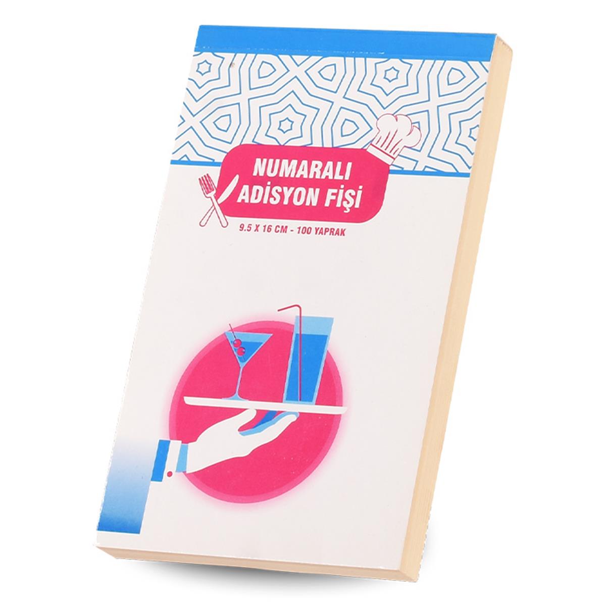 Gülpaş Adisyon Fişi 9,5X16 Numaralı 109