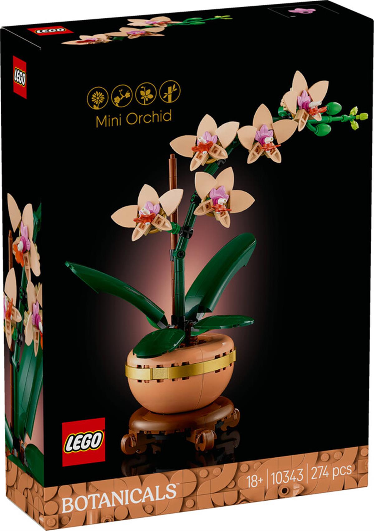 10343 LEGO Botanicals Mini Orkide