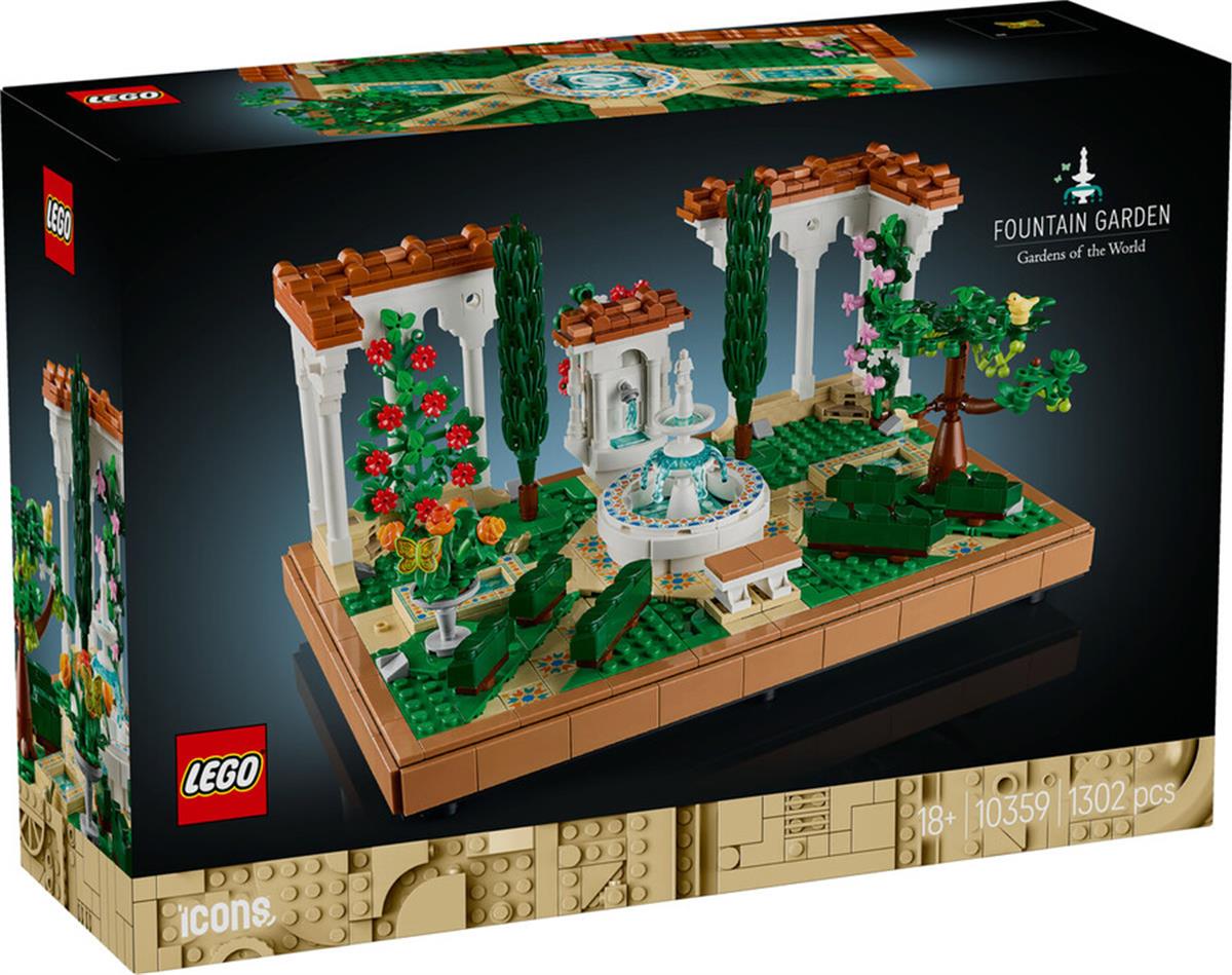 10359 LEGO Icons Fıskiyeli Bahçe