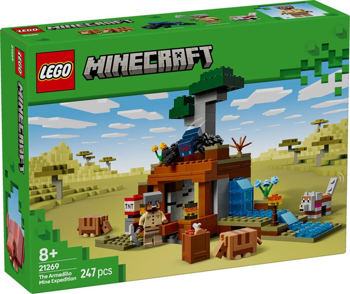 21269 LEGO Minecraft Armadillo Maden Keşfi