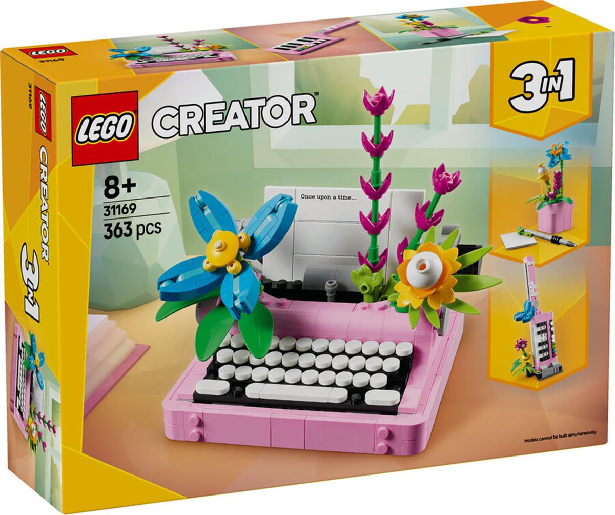 31169 LEGO Creator Çiçekli Daktilo