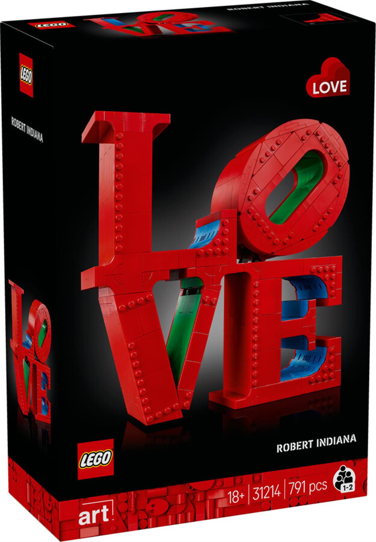 31214 LEGO ART LOVE