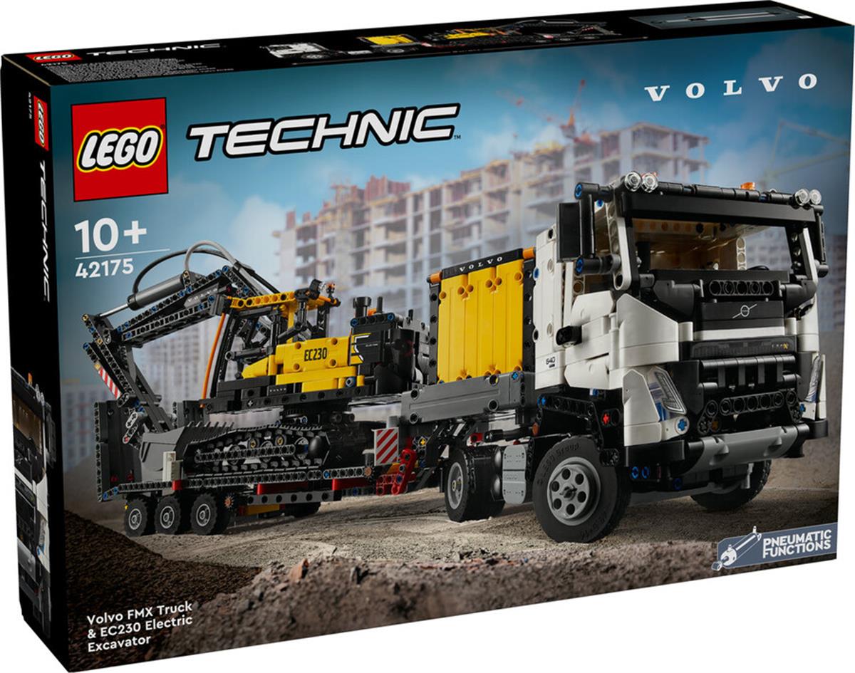42175 LEGO Technic Volvo FMX Kamyon ve EC230 Elektrikli Ekskavatör