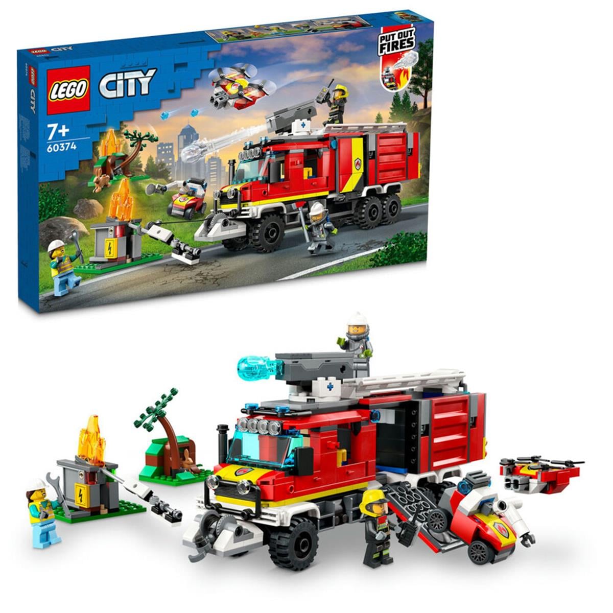 60374 LEGO City İtfaiye Komuta Kamyonu