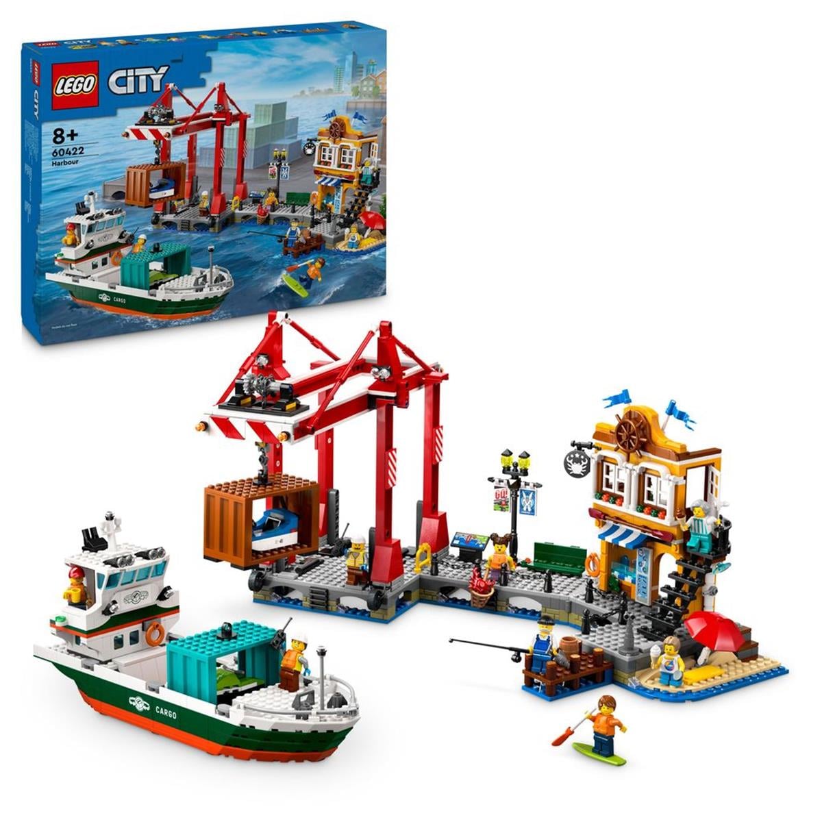60422 LEGO City Yük Gemili Liman