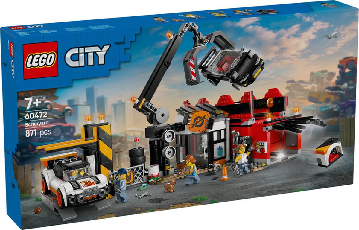 60472 LEGO City Hurdalık ve Arabalar