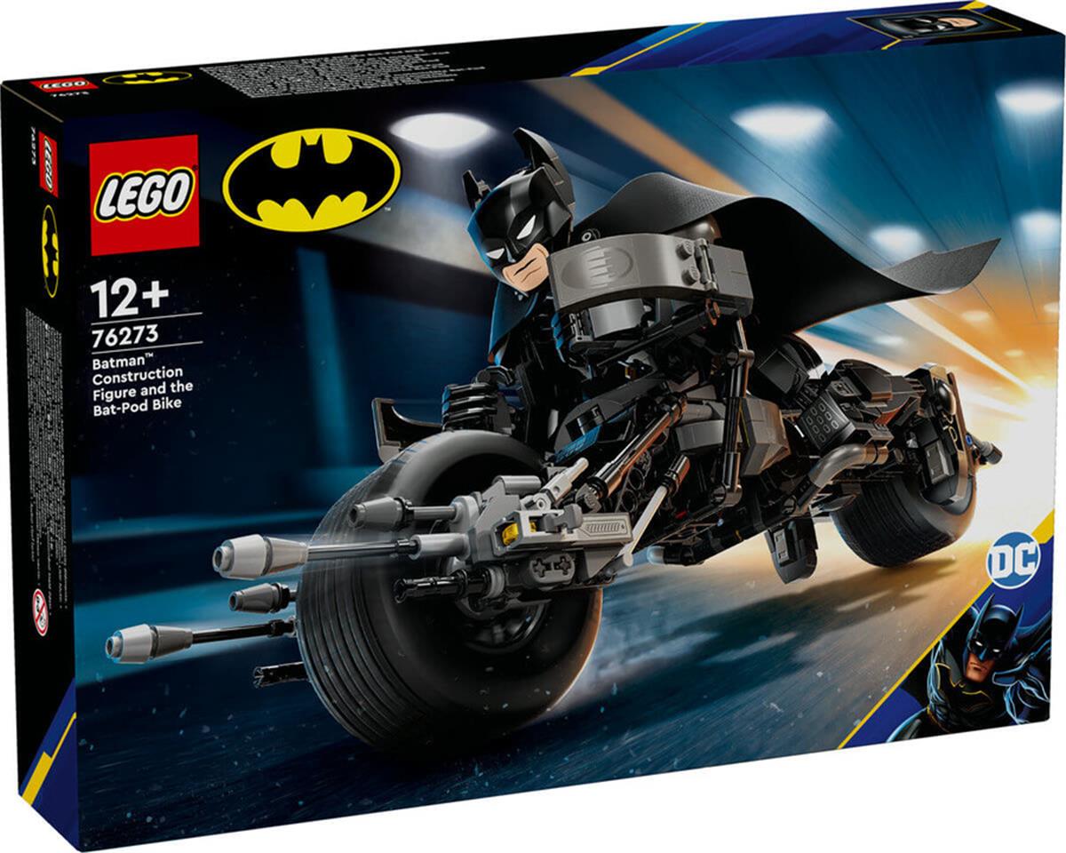 76273 LEGO DC Batman Yapım Figürü ve Bat Pod Motosiklet