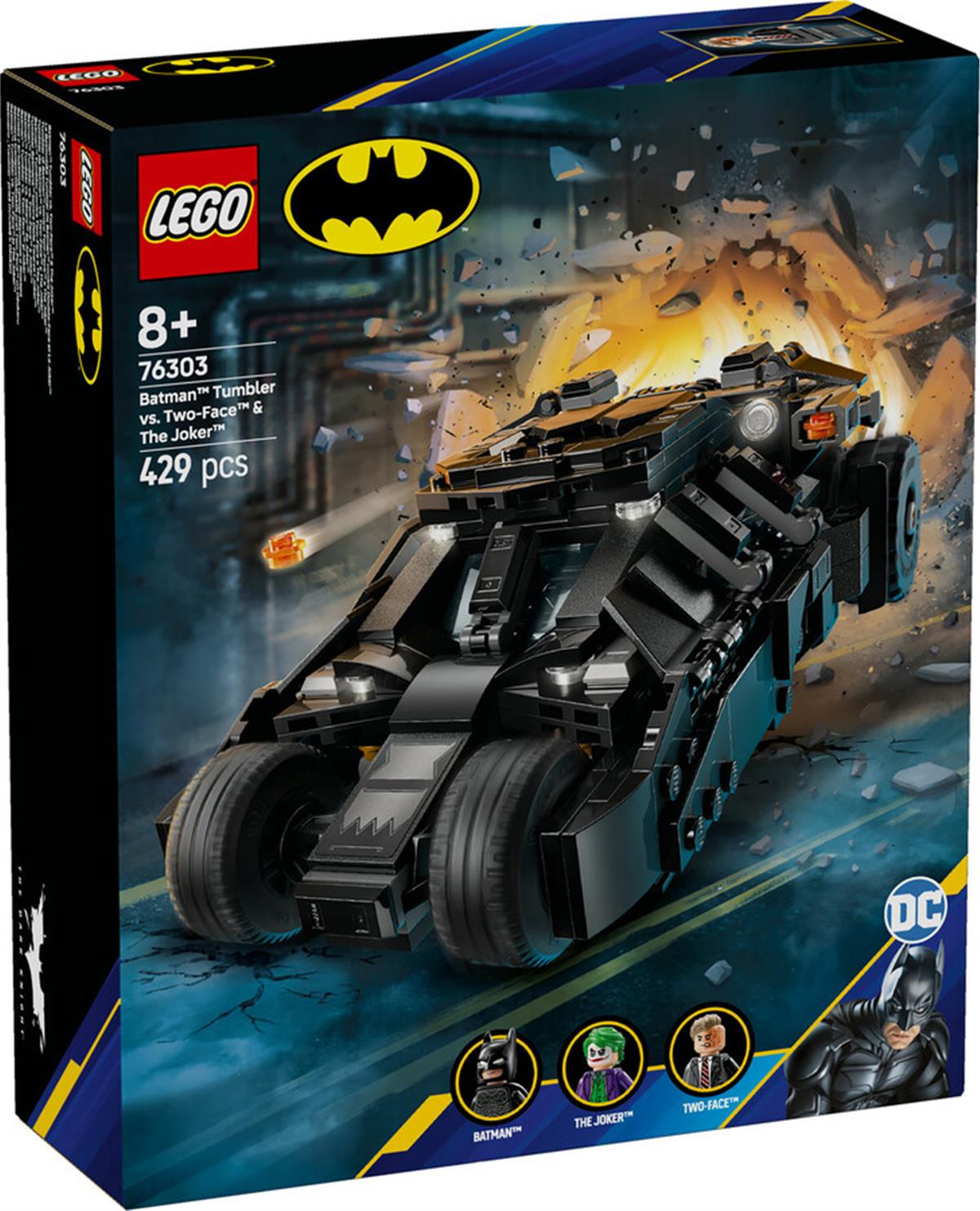 76303 LEGO DC Batman: Batman Tumbler Two-Face ve Joker e Karşı