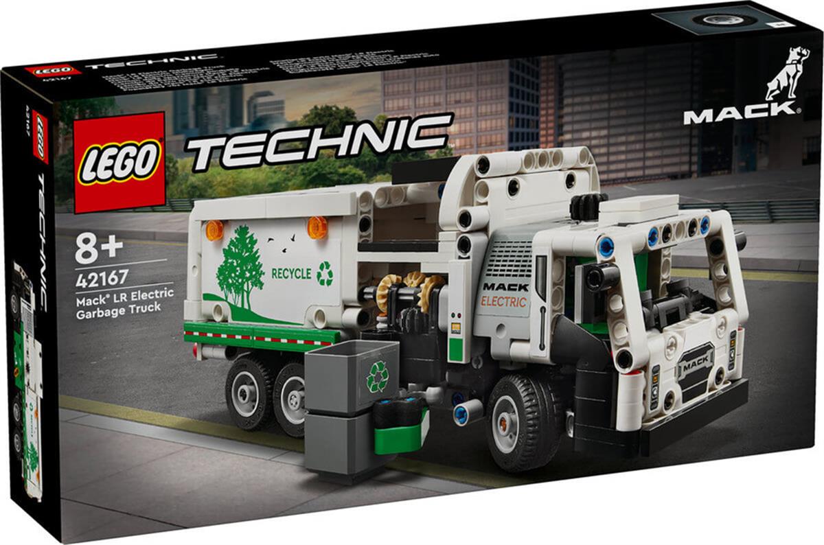 Lego 42167 Mack LR Electric Çöp Kamyonu