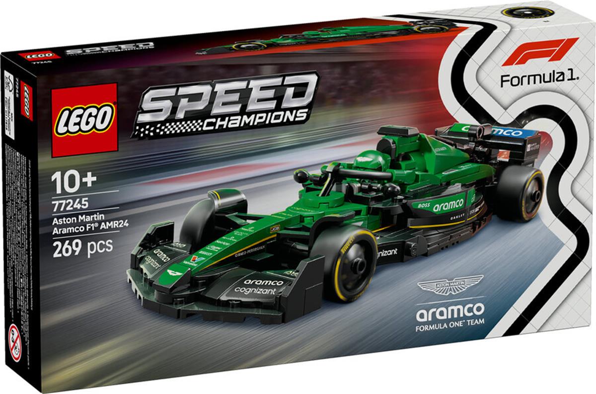 LEGO 77245 Aston Martin Aramco F1 AMR24 Race Car