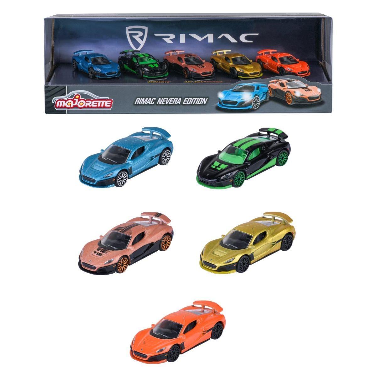 Majorette Rimac Nevera Edition Series 5 Pieces Gift Pack
