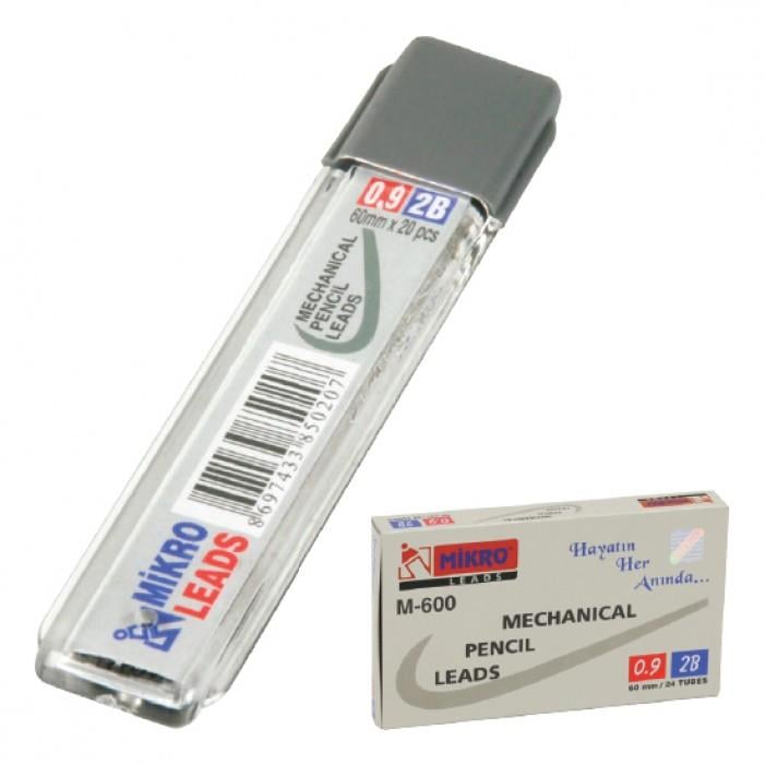 Mikro M 600 Kurşun Kalem Ucu 0.9 Mm