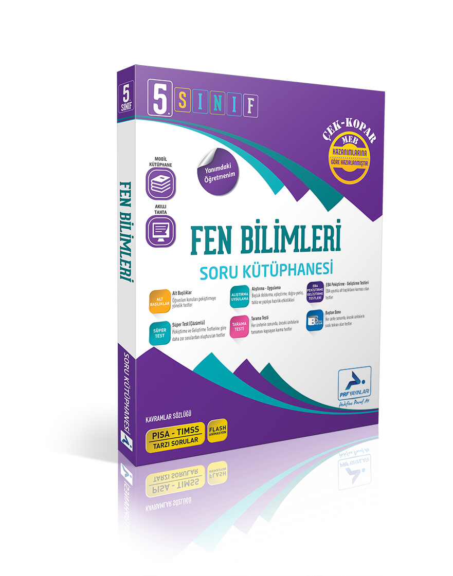 Paraf Yayınları 5. Sınıf IQ Fen Bilimleri Soru Kütüphanesi