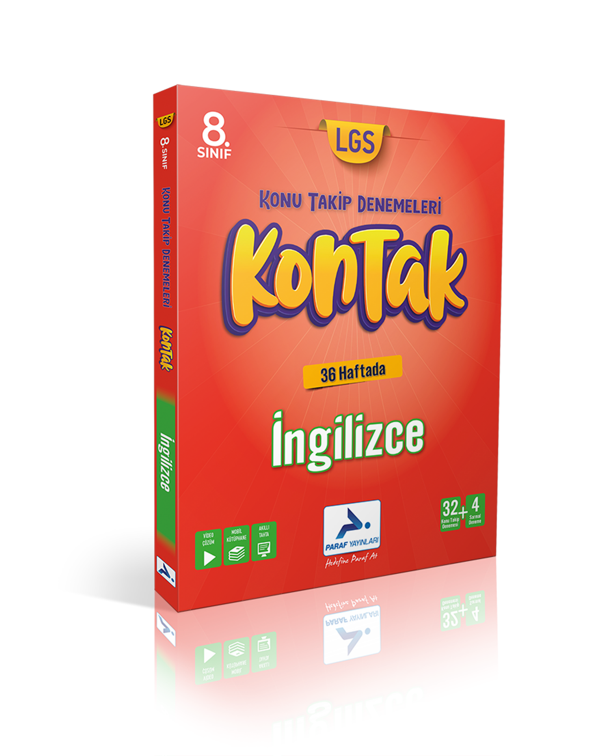 Paraf Yayınları 8. Sınıf İngilizce 36 Kontak Deneme