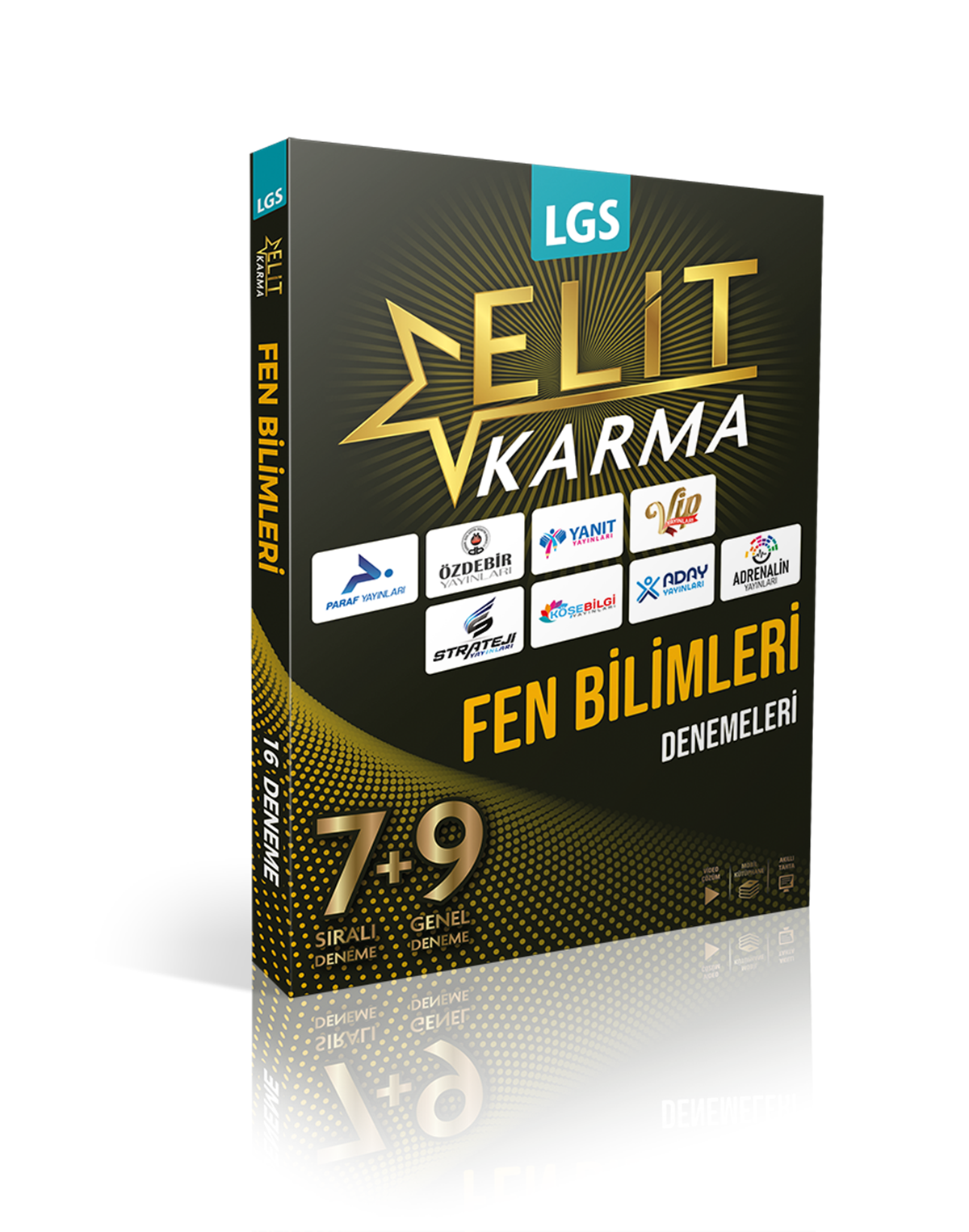 Paraf Yayınları 8. Sınıf LGS Fen Bilimleri Elit Karma 16 Deneme