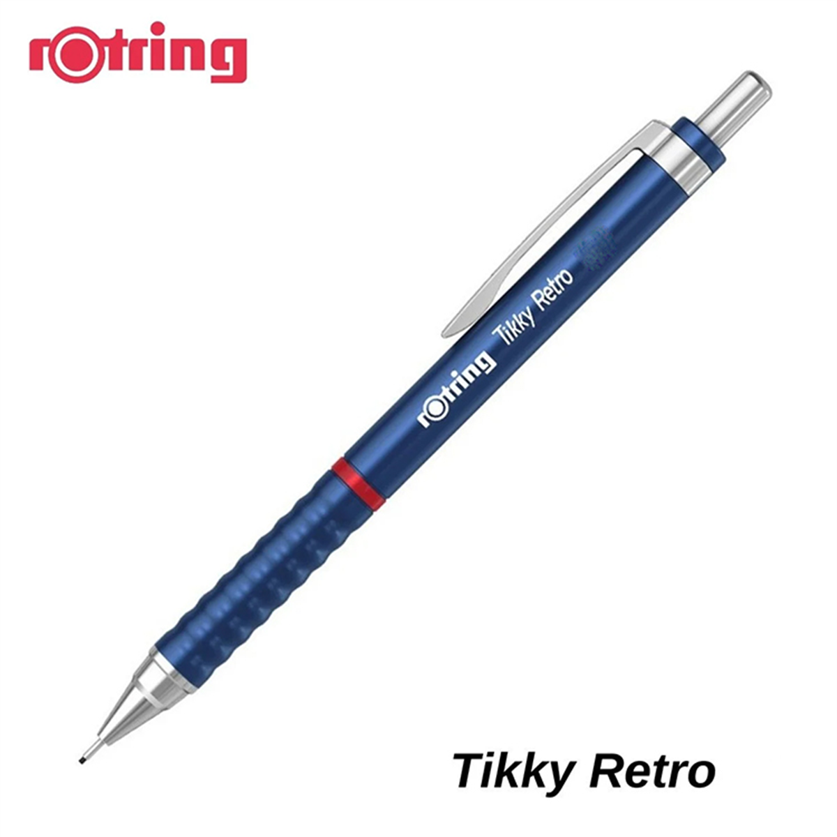 Rotring Tikky Retro Versatil Kalem Metalik Mavi 0.5 Mm