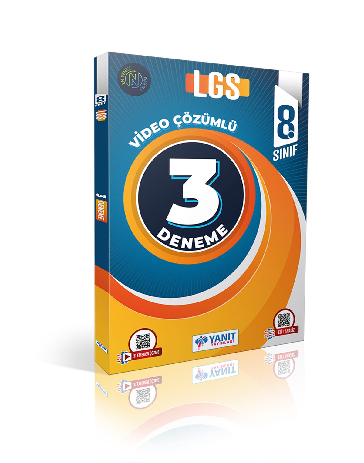 Yanıt Yayınları 8. Sınıf LGS Video Çözümlü 3 Deneme