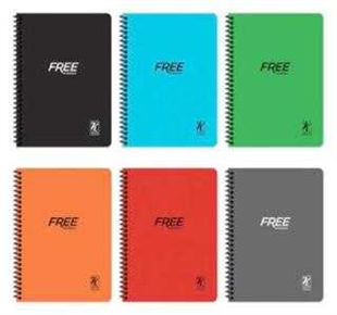 Keskin Color Pp Kapak Yeni Free Defter A4 100 YP Çizgili