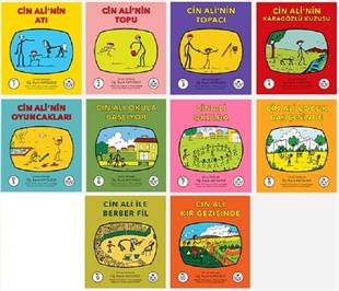 Cin Ali Kitap Seti (10 Kitap Takım)